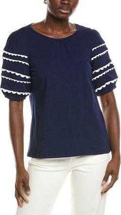 Jones New York Elbow Sleeve Top