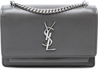 Saint Laurent Pre-owned Saint Laurent Small Leather Monogram Sunset Crossbody GUE452157 0517