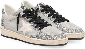 Golden Goose Ball Star Sneaker - Silver