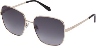 Fossil Womens Billie Square Sunglasses