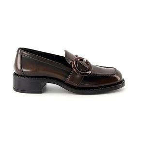 Prada Loafers, female, Brown, Size: 10 US Scarpa