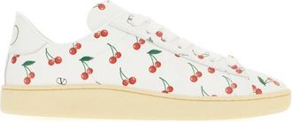 Valentino Garavani Royco Low-top Sneakers - Heren - Sneakers - Wit - 40 EU - Leer - Schoenen