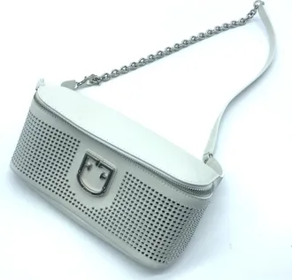 Furla White Leather Fanny Pack (Pre-Owned)
