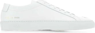 Common Projects Trainers Leather White Originals Achilles Low Sneake