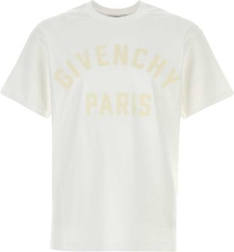 Givenchy White Cotton T Shirt