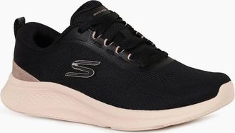 Skechers Womens Skech Lite Pro Lace Trainers - Black - Size: 3