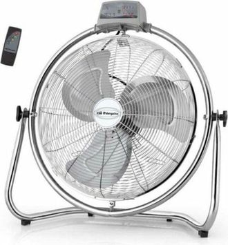 Orbegozo Ventilador Industrial Orbegozo Pwm 2232, Aspas Met&aacute;licas, 3 Velocidades, Mando A Distancia, Temporizador, Cabezal Oscilante, 30 Cm De Di&aacute;metro, 45 W
