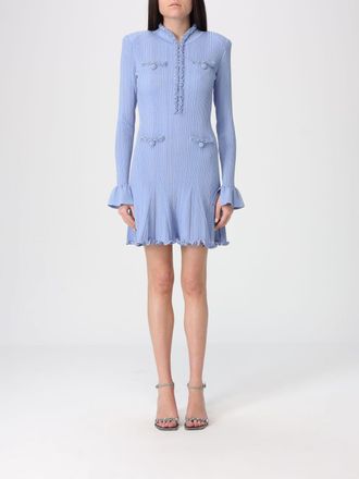 Self Portrait Dress SELF-PORTRAIT Woman color Gnawed Blue