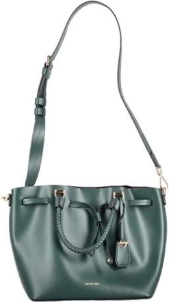 Michael Kors Pre-owned Shoulder Bags, female, Green, Size: ONE SIZE Pre-owned Leather handbags
