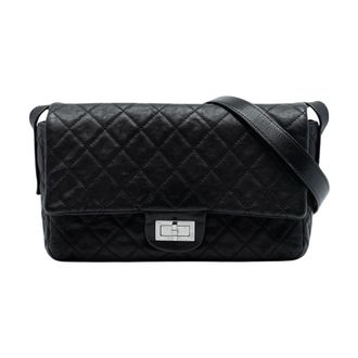 Chanel Pre-owned Quilted Leather Shoulder Bag - Dames - Pre-owned - Zwart - Maat: ONE Size Leer