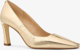 Michael Kors Darrah Crackled Metallic Leather Pump