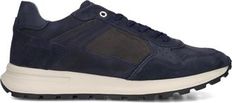 Stefano Lauran Schoenen, Heren, Blauw, 42 EU, Su&egrave;de, Blauwe Sneakers voor Heren, Stijlvol en Warm
