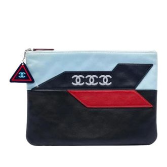 Chanel Pre-owned Clutches, female, Multicolor, Size: ONE SIZE Pre-owned Clutch