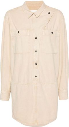Isabel Marant Ilaya denim dress - women - Cotton - 34 - Neutrals