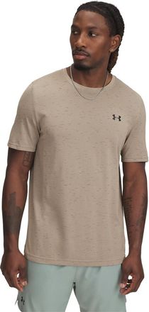 Under Armour Mens UA Vanish Seamless Short Sleeve City Khaki XXL