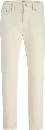 Jack & Jones Loose-fit-Jeans JACK & JONES JJICHRIS JJORIGINAL SBD 921 SN, Herren, Gr. 29, L&auml;nge 30, ecru, Denim/Jeans, Obermaterial: 100% Baumwolle, leichte Abrieb