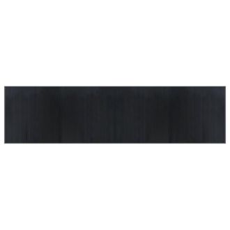 vidaXL Tappeto Rettangolare Grigio 100x400 Cm In Bamb&ugrave; - Vidaxl