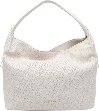 Liu Jo Cream Logo Tote Bag