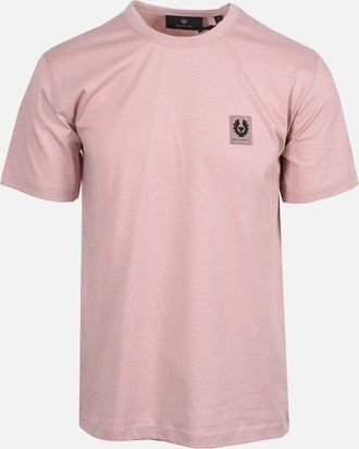 Belstaff Mens BELSTAFF SHORT SLEEVED T-SHIRT DUSK PINK - Size: 38