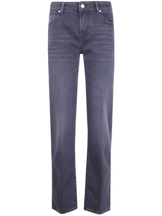 7 For All Mankind Calie Straight Bottomline Jeans