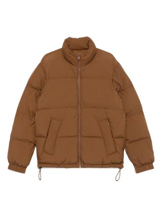 Sandro quilted puffer jacket - men - Polyester/Polyamide - L - Brown