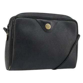 Dior Pre-owned Cross Body Bags, female, Black, Size: ONE SIZE Pre-owned Plastic Shoulder Bag