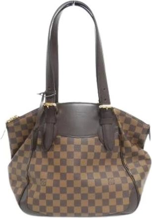 Louis Vuitton Pre-owned Shoulder Bags, female, Brown, Size: ONE SIZE Pre-owned Canvas Shoulder Bag