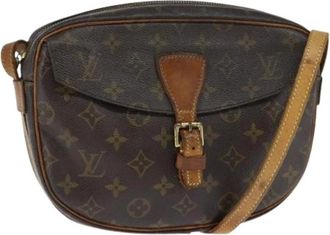 Louis Vuitton Pre-owned Cross Body Bags, female, Brown, Size: ONE SIZE Pre-owned Canvas Cross Body Bag