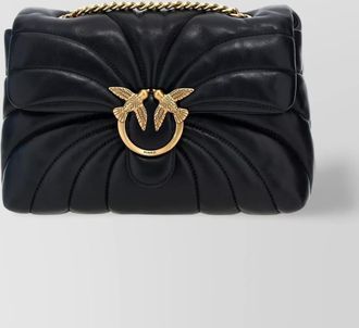 Pinko love bag puff maxi leather shoulder bag