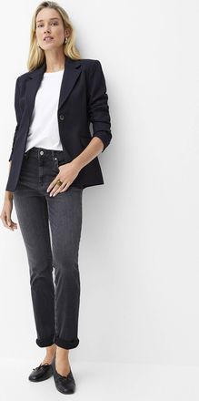 Mavi Womens Dark grey Kathleen jean Fit: slim Boyfriend, mid rise