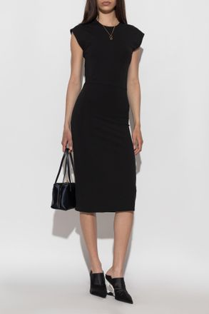 Jil Sander Sleeveless Dress, Womens, Black