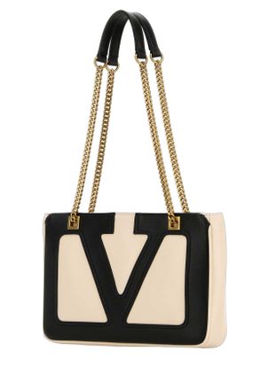 Valentino Garavani Butterwhitenero Borse A Tracolla Bag