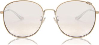 Coach HC7134 C7996 93318Z Womens Sunglasses Rose-Gold Size 57