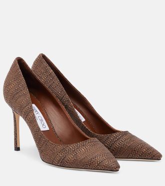 Jimmy Choo London Romy woven pumps