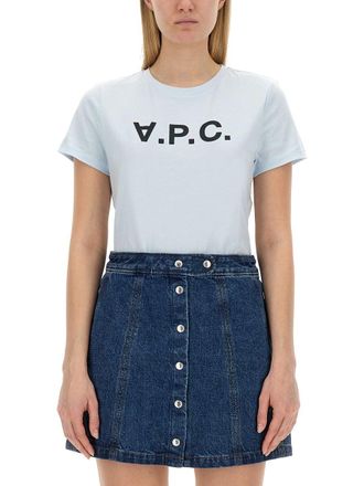 A.P.C. T Shirt With Logo