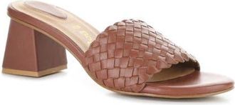 Bos. & Co. Wella Slide Sandal in Rich Tan at Nordstrom, Size 10-10.5Us