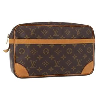 Louis Vuitton Pre-owned Clutches, female, Brown, Size: ONE SIZE Pre-owned Clutch