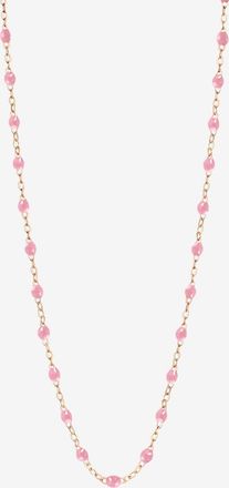 Gigi Clozeau Halskette aus Roségold und Harz Classique Gigi - Fuchsia