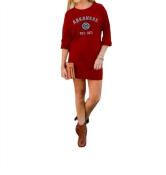 Gameday Couture University Of Arkansas Perfect To A Tee In Red