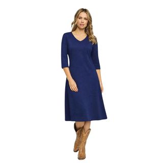 2-Biz Maxi Dresses - female - 2-Biz - Midi Dresses - Blue - 2XL - Dresses