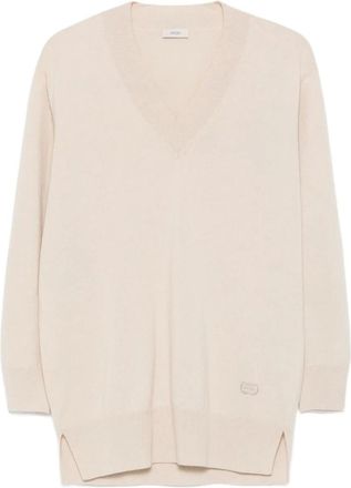 Agnona V-neck sweater - Neutrals