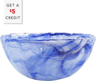 Vietri Vietri Onda Glass Small Bowl With $5 Credit