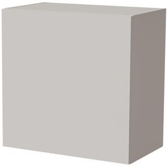 Dmora Mobile Pensile Sparone, un Ripiano, Modulabile, Apertura Push Pull, 49.9x50h cm Beige