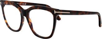 Tom Ford FT6042-B Havana Acetate Eyeglasses - Havana