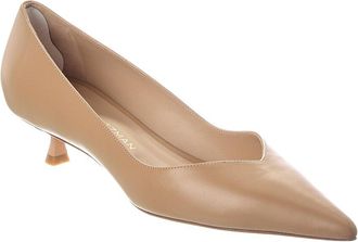 Stuart Weitzman Eva 35 Leather Pump
