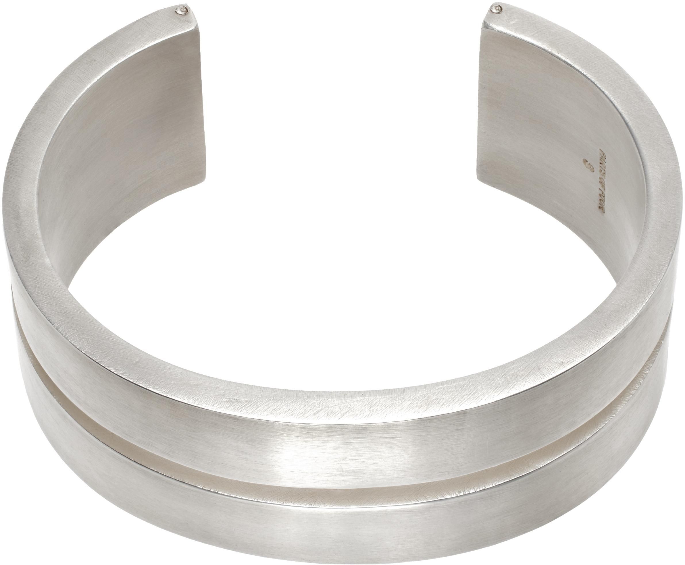 アクセサリー Part of Four Bangle Parts Of Four Crescent Bracelet | Silver | FARFETCH JO