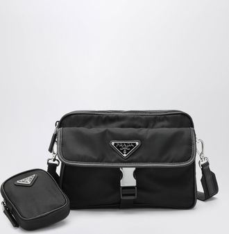 Prada Black Re-Nylon cross-body bag