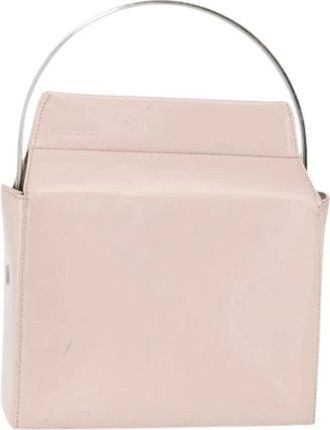 Givenchy Pre-owned Handbags, female, Pink, Size: ONE SIZE Pre-owned Leather Handbag