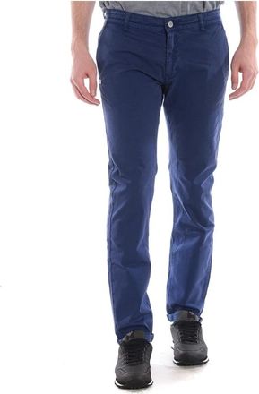 Daniele Alessandrini Casual Jeans - Heren - Slim Fit Broeken - Blauw - W31 - Katoen - Broeken