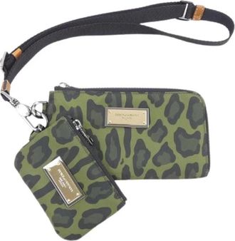 Dolce & Gabbana Pre-owned Leather Clutch - Dames - Vintage Schoudertas - Groen - ONE Size - Leer - Vintage